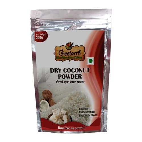 Buy GEETARTH Dry Coconut Powder Online - OLRAA Indian Snacks
