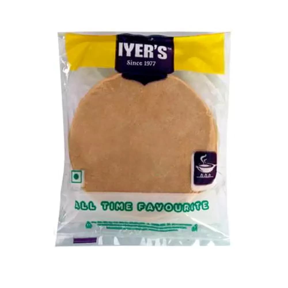 Buy Iyers Papad Plain Online - OLRAA Indian Snacks
