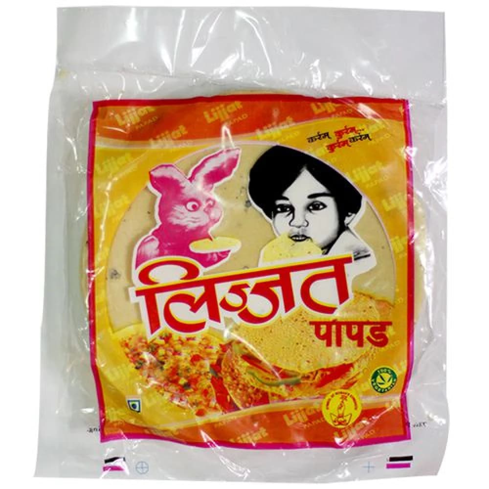 Buy Lijjat Papad Urad Online - OLRAA Indian Snacks