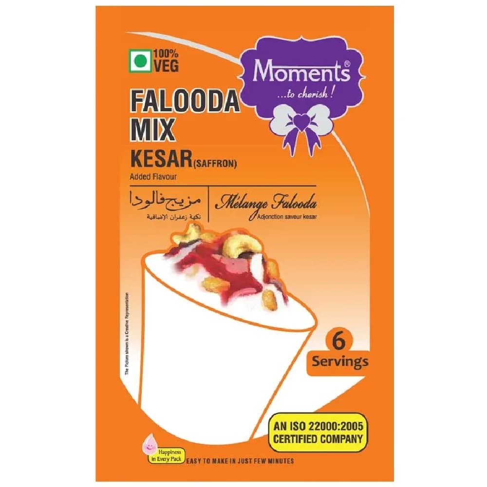 Buy Moments Falooda Mix Kesar Online - OLRAA Indian Snacks