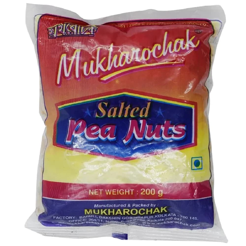 Buy Mukharochak Salted Peanuts Online - OLRAA Indian Snacks