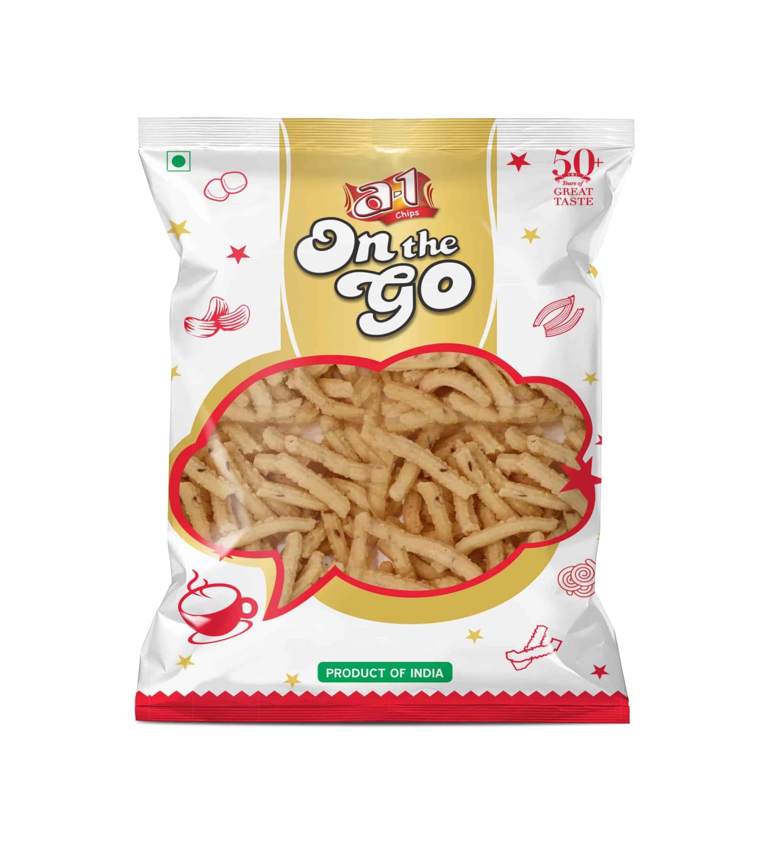 Buy A1 Chips Butter Murukku Online - OLRAA Indian Snacks