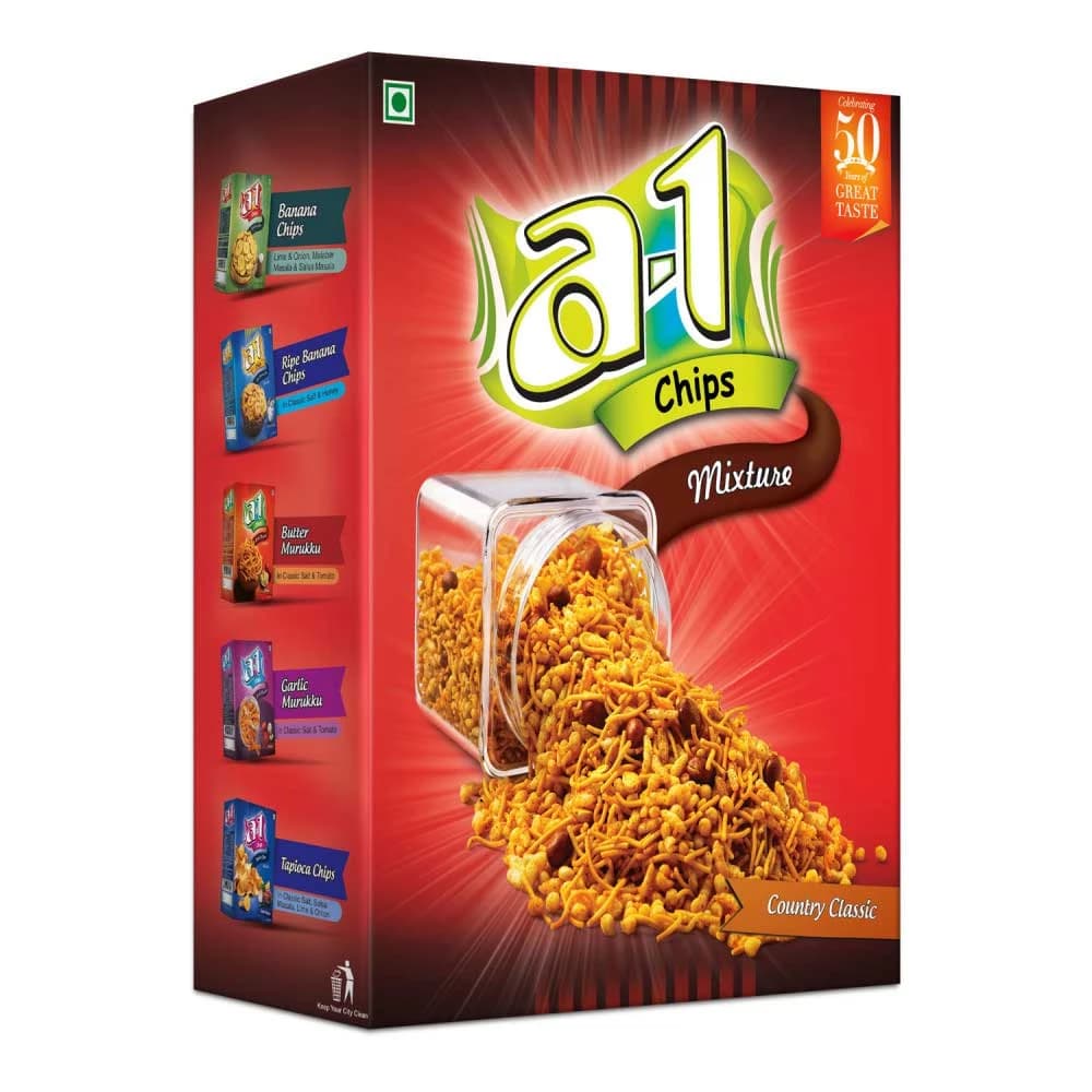 Buy A1 Chips Country Mixture Online - OLRAA Indian Snacks