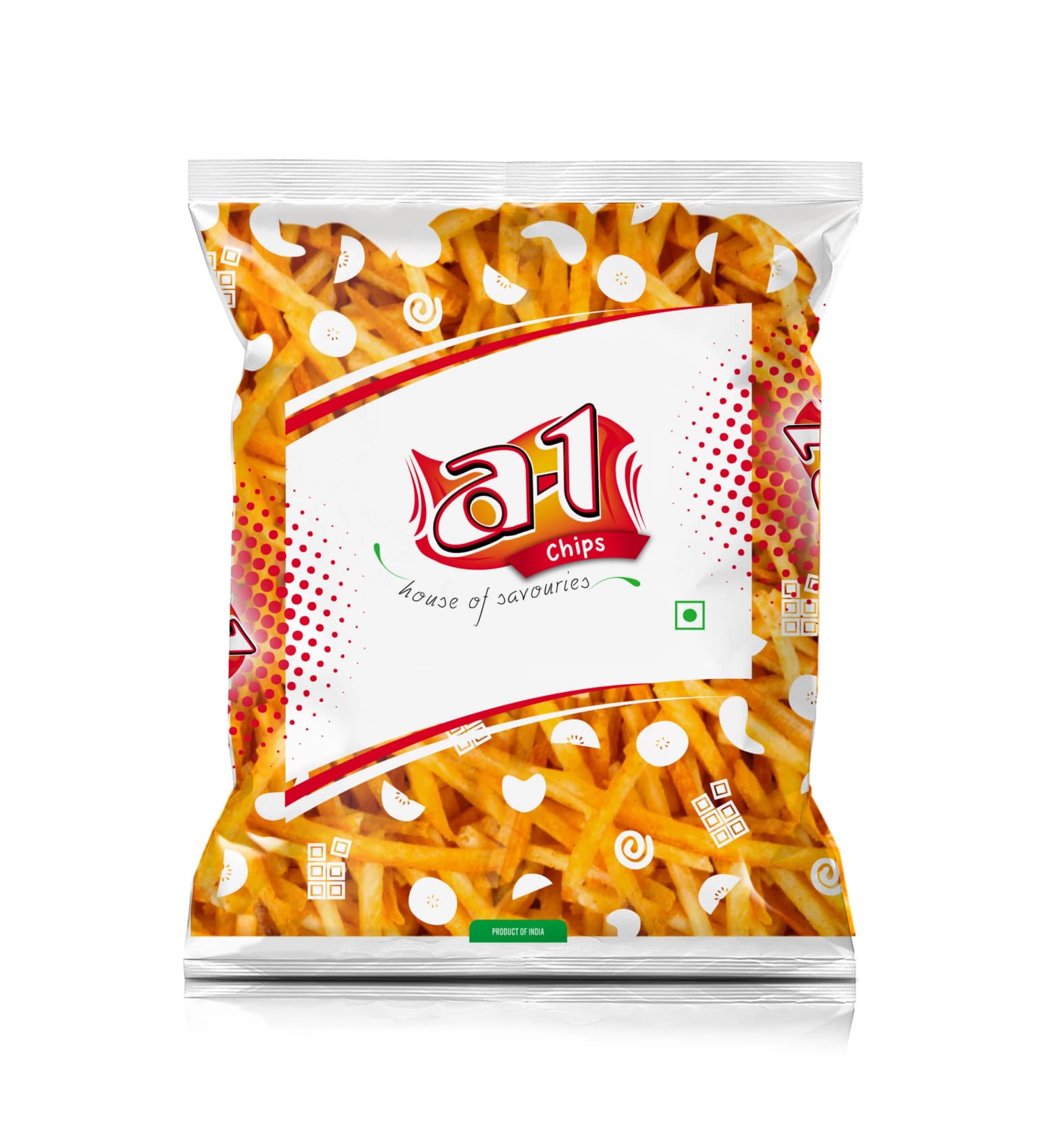 Buy A1 Chips Tapioca Chips Stick Chilly Online - OLRAA Indian Snacks
