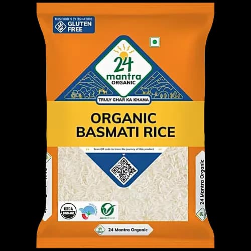 Buy 24 Mantra Organic Basmati Rice Online - OLRAA Indian Snacks