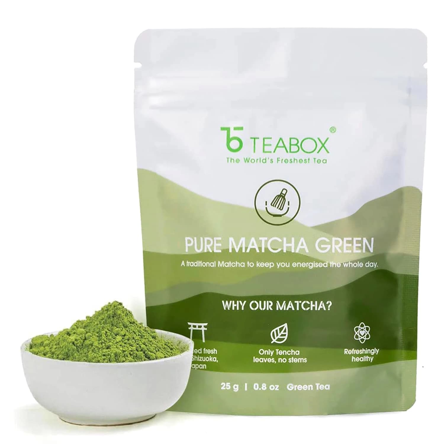 Buy Teabox Matcha Green Tea Powder Online - OLRAA Indian Snacks