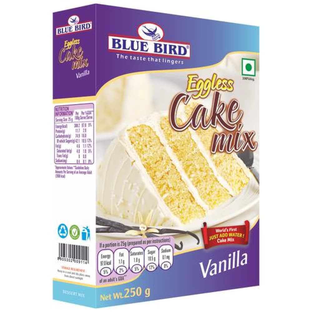 Buy Blue Bird Cake Mix Vanilla Online - OLRAA Indian Snacks