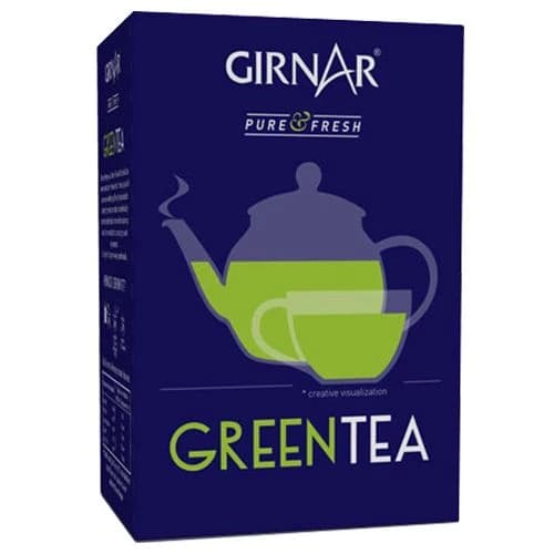 Buy Girnar Green Tea Loose Online - OLRAA Indian Snacks