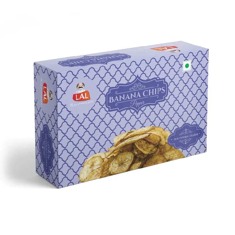 Buy Lal Sweets Banana Chips Pepper Online - OLRAA Indian Snacks