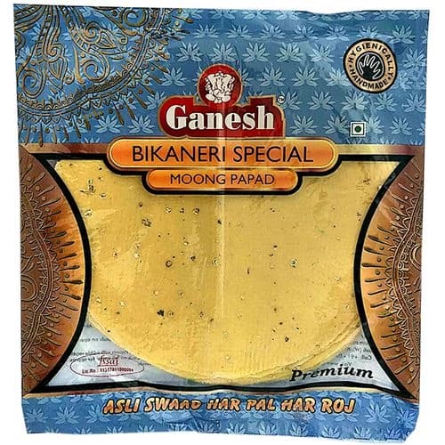 Buy Ganesh Bikaneri Special Moong Papad Online - OLRAA Indian Snacks