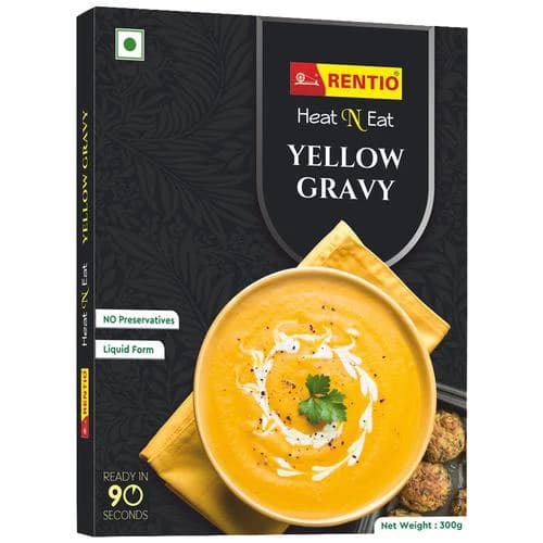 Buy RENTIO Heat N Eat Yellow Gravy Online - OLRAA Indian Snacks