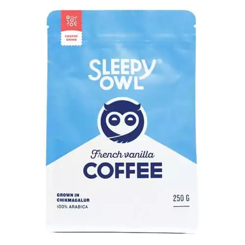 Buy Sleepy Owl Coffee French Vanilla Online - OLRAA Indian Snacks