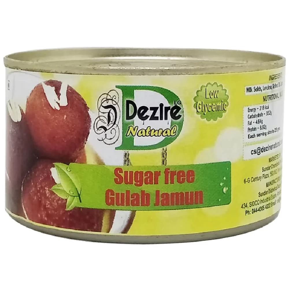 Buy Dezire Sugar Less Gulab Jamun Online - OLRAA Indian Snacks