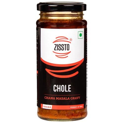 Buy Zissto Chole Masala Sauce Online - OLRAA Indian Snacks