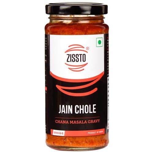 Buy Zissto Jain Chole Masala Sauce Online - OLRAA Indian Snacks