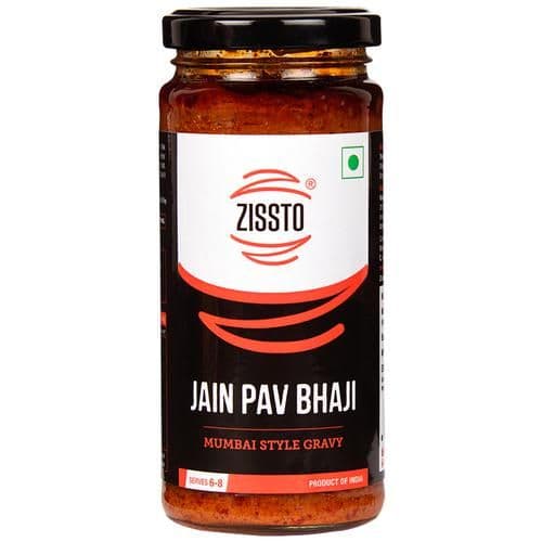 Buy Zissto Jain Pav Bhaji Sauce Online - OLRAA Indian Snacks