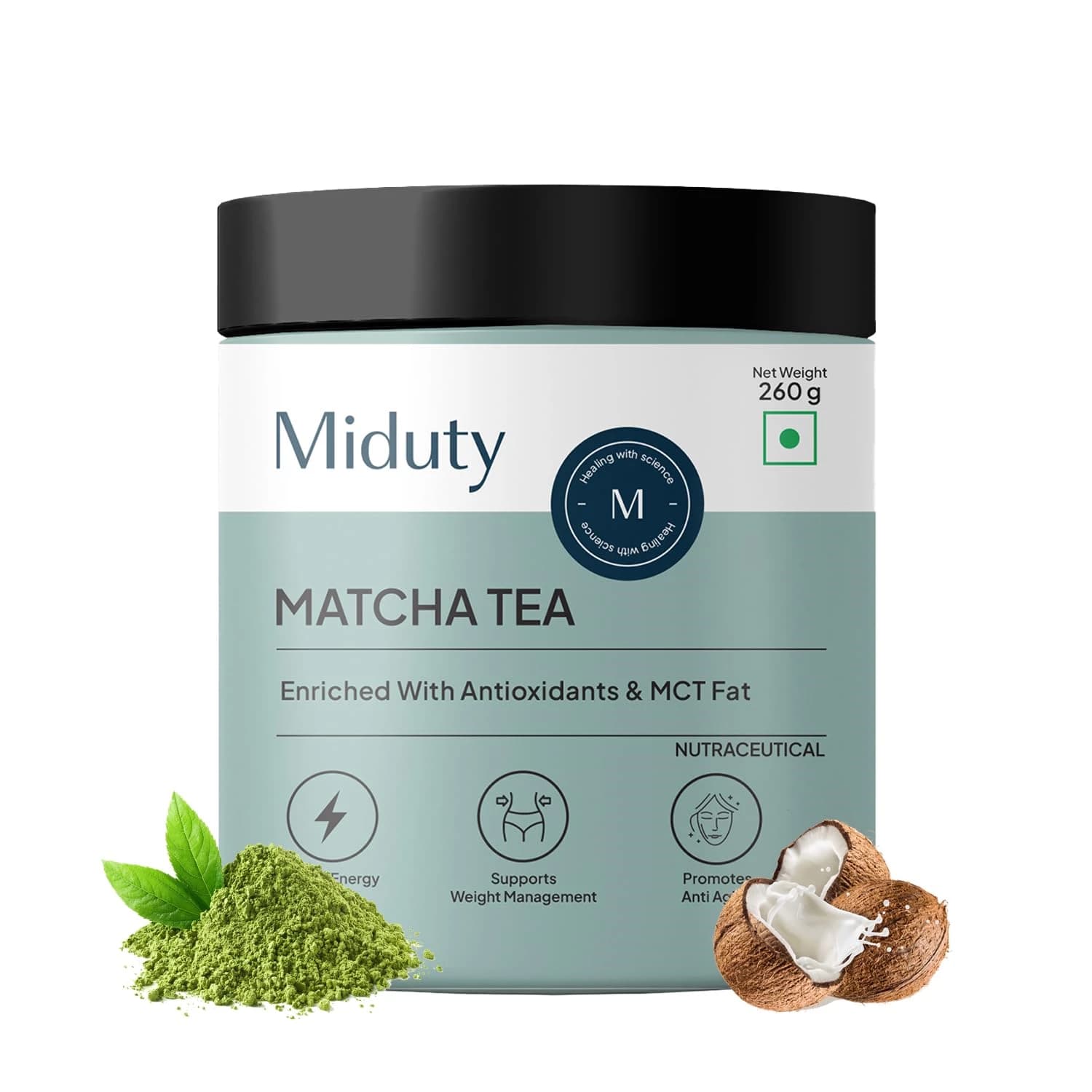Buy Miduty Matcha Tea Online - OLRAA Indian Snacks