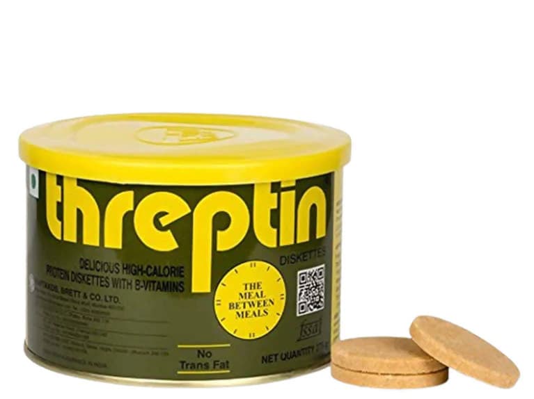 Buy Threptin Diskettes Biscuits Online - OLRAA Indian Snacks
