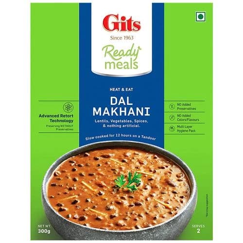 Buy Gits Ready To Eat Dal Makhani Online - OLRAA Indian Snacks