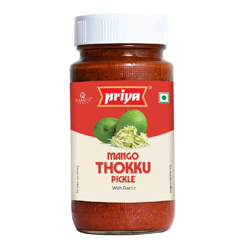 Buy Priya Mango Thokku Pickle Online - OLRAA Indian Snacks