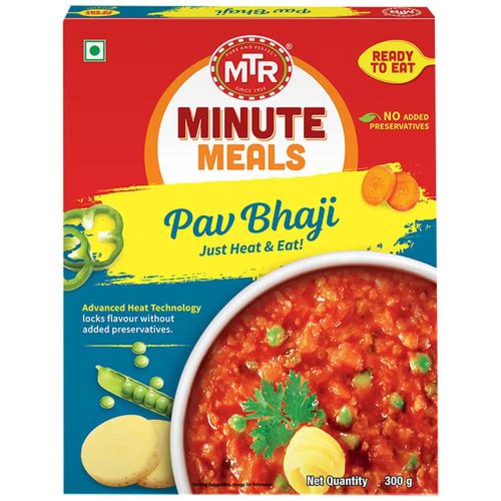 Buy MTR Ready To Eat Pav Bhaji Online - OLRAA Indian Snacks