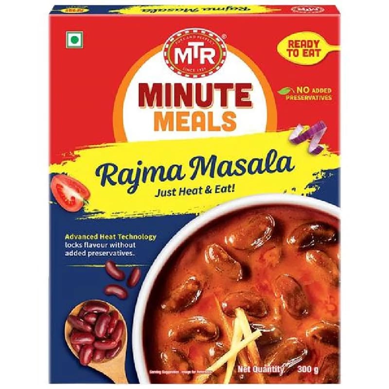 Buy MTR Ready To Eat Rajma Masala Online - OLRAA Indian Snacks
