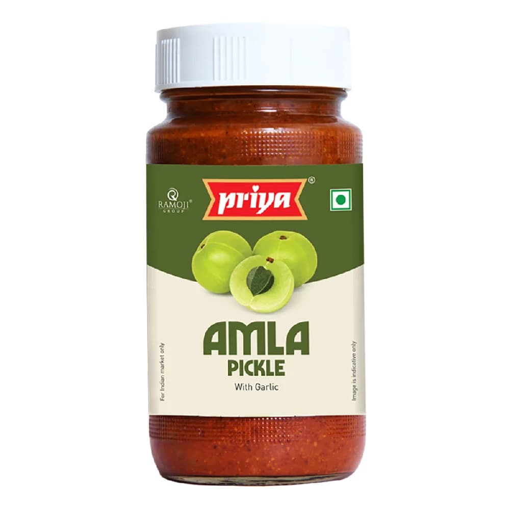Buy Priya Amla Pickle Online - OLRAA Indian Snacks