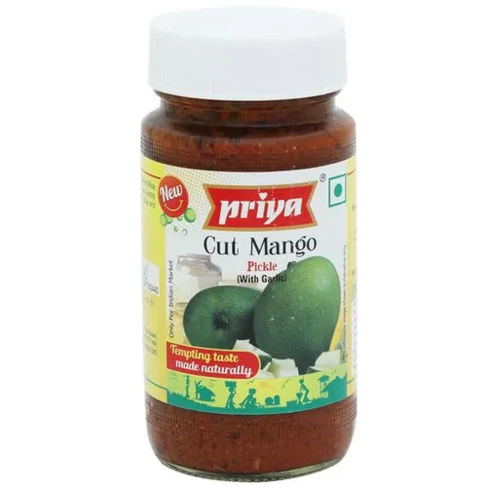 Buy Priya Cut Mango Pickle Online - OLRAA Indian Snacks
