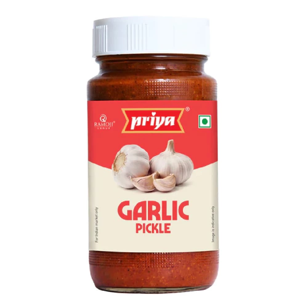 Buy Priya Garlic Pickle Online - OLRAA Indian Snacks