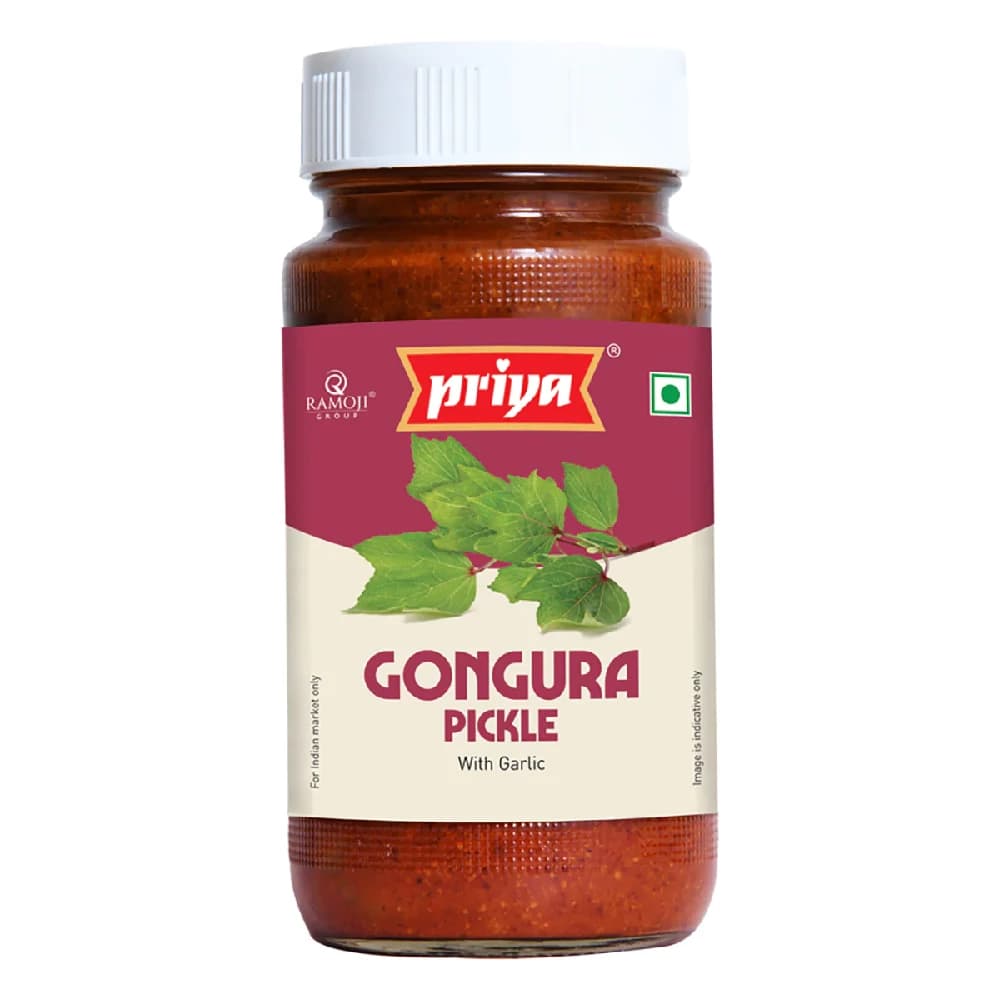 Buy Priya Gongura Pickle Online - OLRAA Indian Snacks