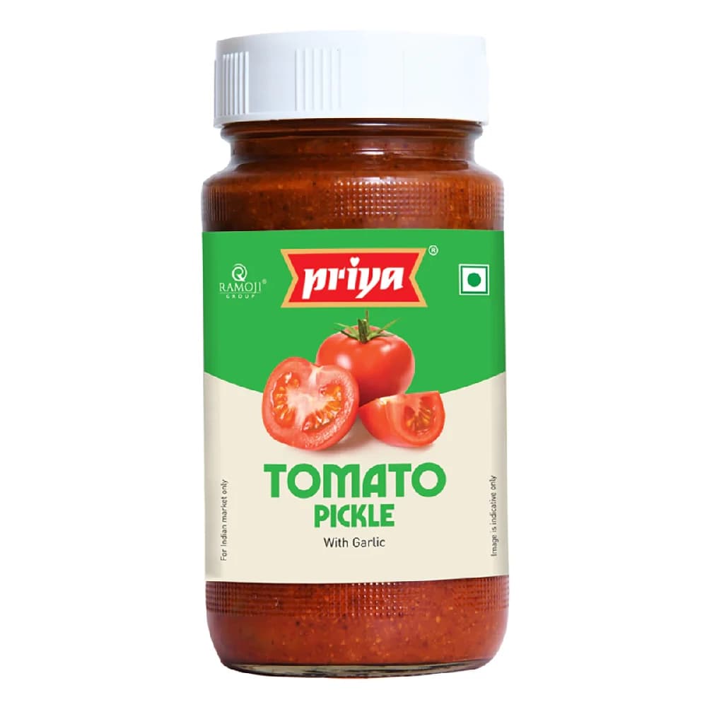 Buy Priya Tomato Pickle Online - OLRAA Indian Snacks
