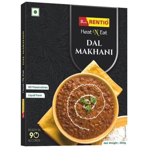 Buy RENTIO Heat N Eat Dal Makhani Online - OLRAA Indian Snacks