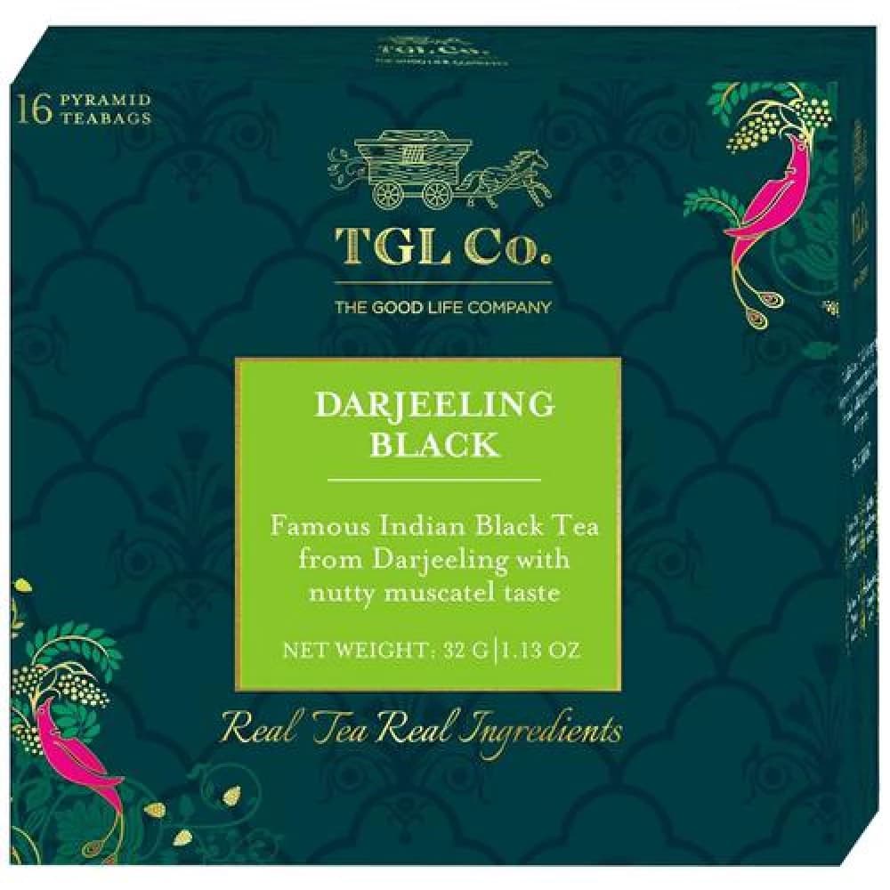 Buy TGL Co. Darjeeling Black Tea Bags Online - OLRAA Indian Snacks