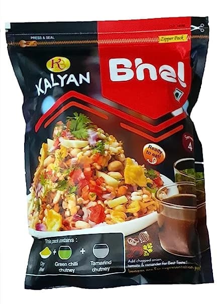 Buy Kalyan Bhel With Chutneys Inside Online - OLRAA Indian Snacks