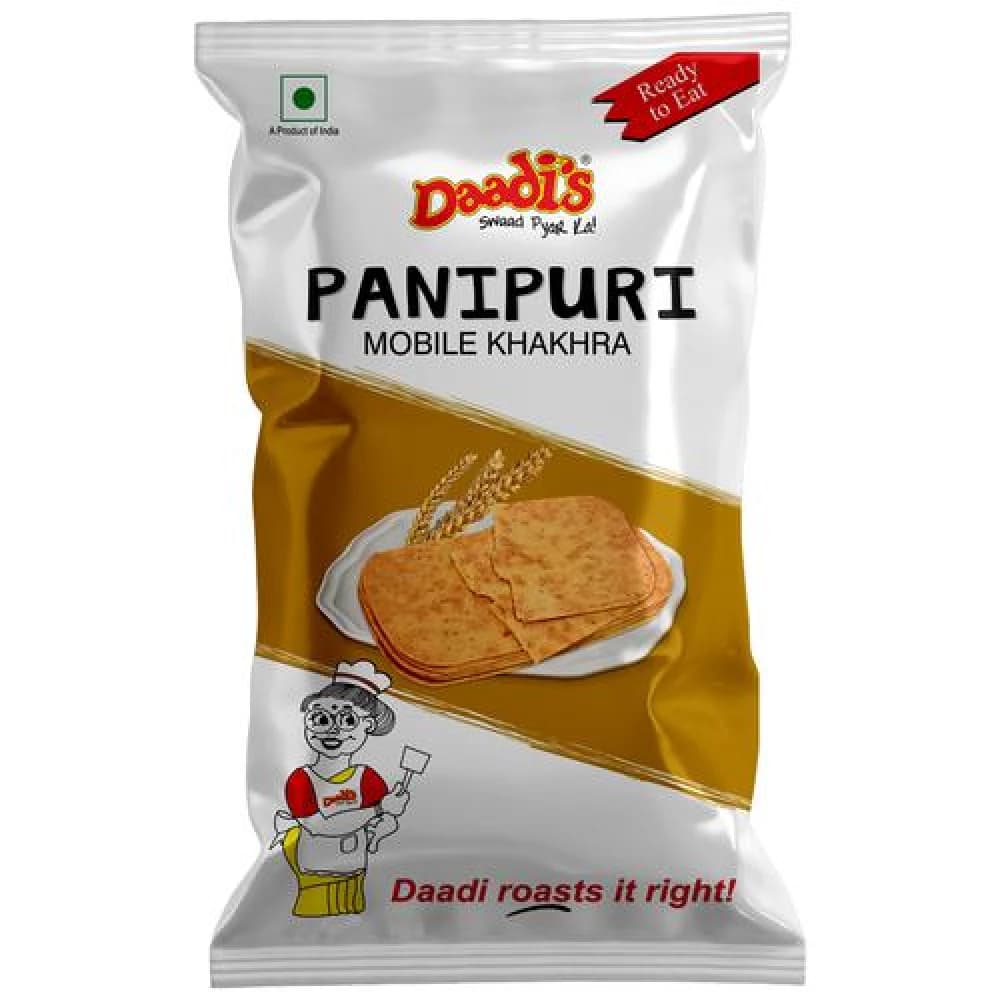Buy Daadis Mobile Khakhra - Panipuri Online - OLRAA Indian Snacks