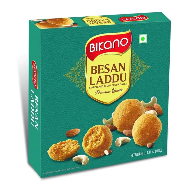 Buy Bikano Besan Laddoo Online - OLRAA Indian Snacks