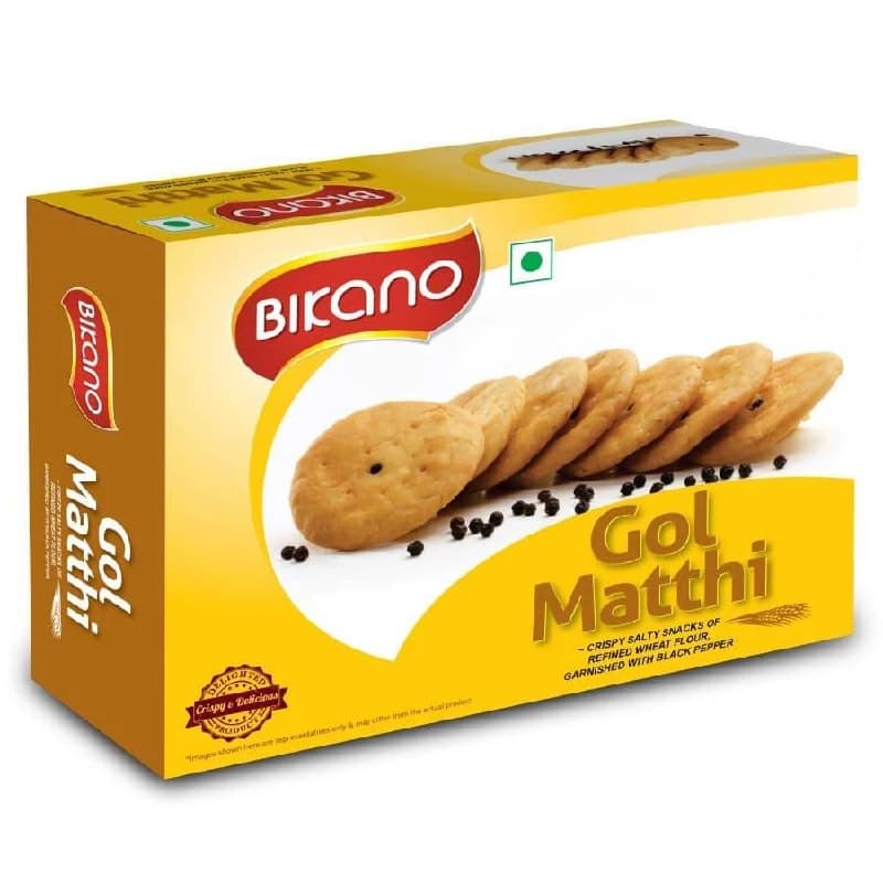 Buy Bikano Gol Matthi Online - OLRAA Indian Snacks