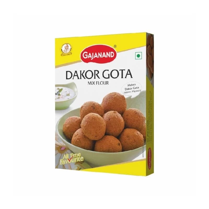 Buy Gajanand Dakor Gota Flour Online - OLRAA Indian Snacks