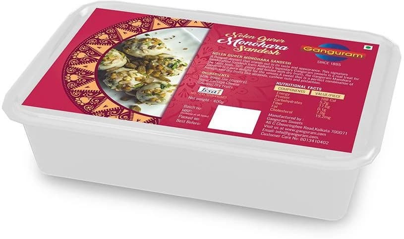 Buy Ganguram's Manohara Sandesh Online - OLRAA Indian Snacks