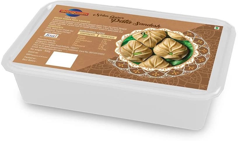 Buy Ganguram's Pata Sandesh Online - OLRAA Indian Snacks