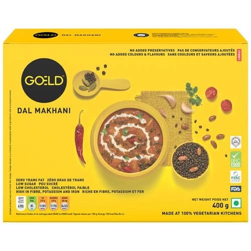 Buy GOELD Dal Makhani Rich In Fibre Online - OLRAA Indian Snacks