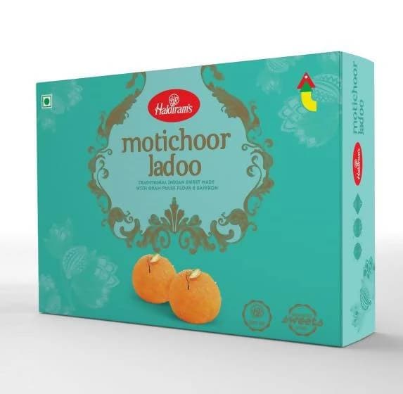 Buy Haldiram's Motichoor Ladoo Online - OLRAA Indian Snacks