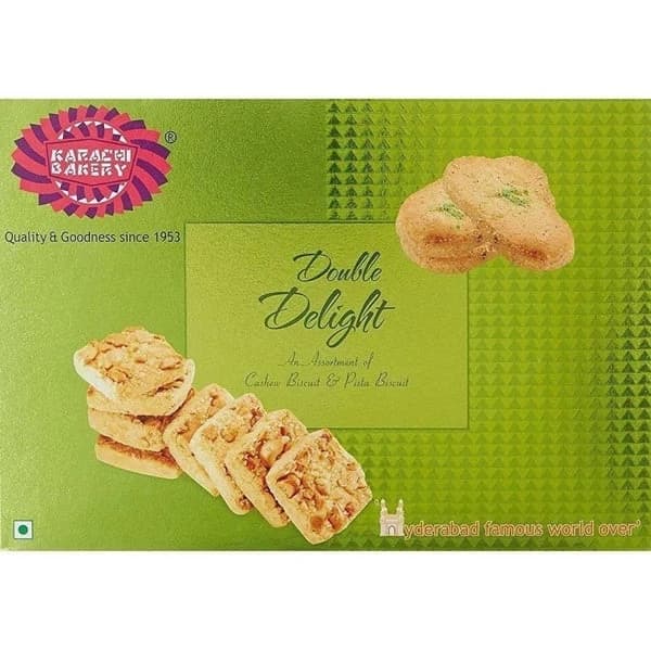 Buy Karachi Bakery Kaju Badam Online - OLRAA Indian Snacks