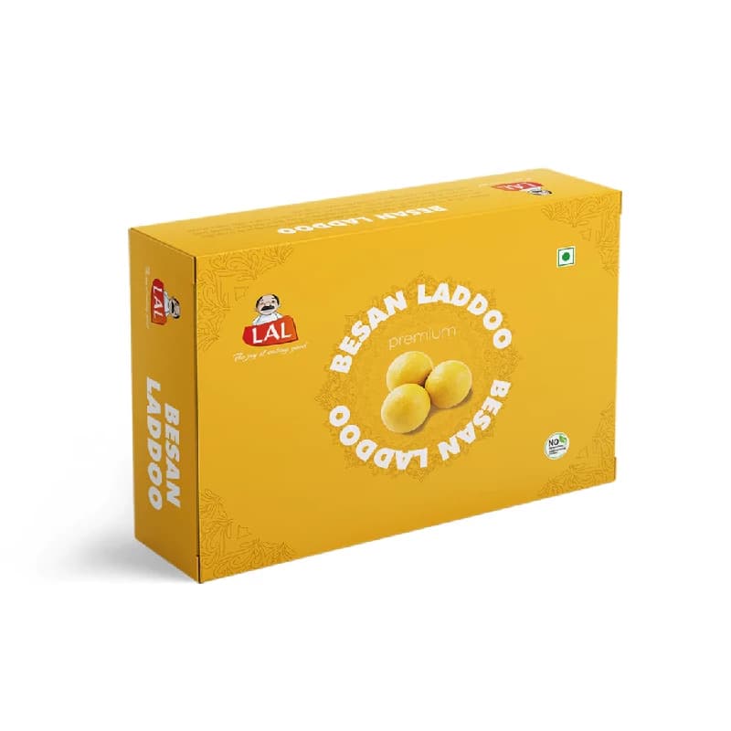 Buy Lal Sweets Besan Laddoo Premium Online - OLRAA Indian Snacks