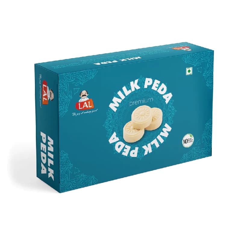 Buy Lal Sweets Milk Peda Online - OLRAA Indian Snacks