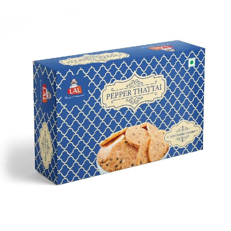 Buy Lal Sweets Pepper Thatai Online - OLRAA Indian Snacks