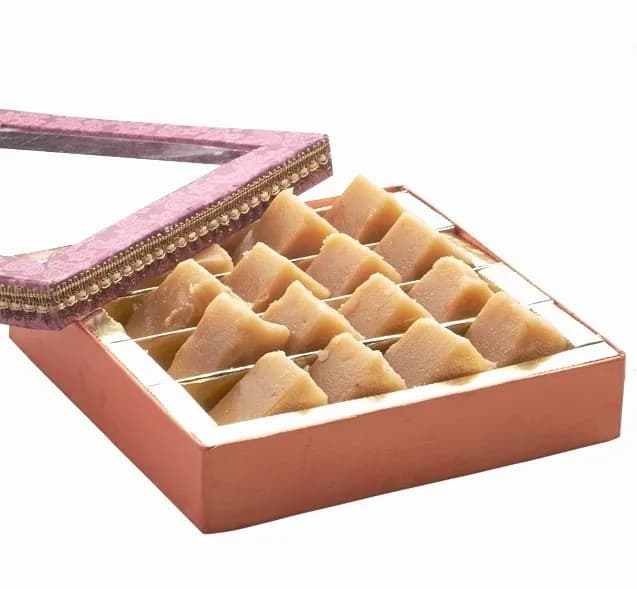 Buy Punjabi Ghasitaram Halwai South Indian Mysore Pak Online - OLRAA Indian Snacks