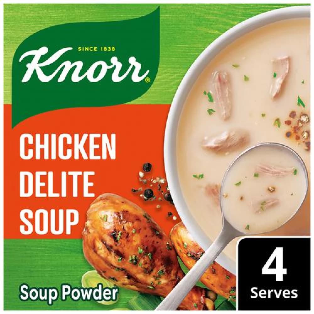 Buy Knorr Chicken Delite Soup Online - OLRAA Indian Snacks