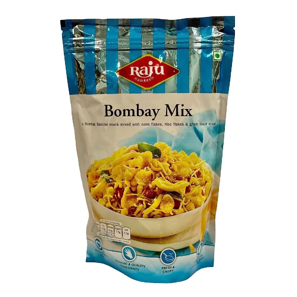 Buy Raju Namkeen Bombay Mix Online - OLRAA Indian Snacks