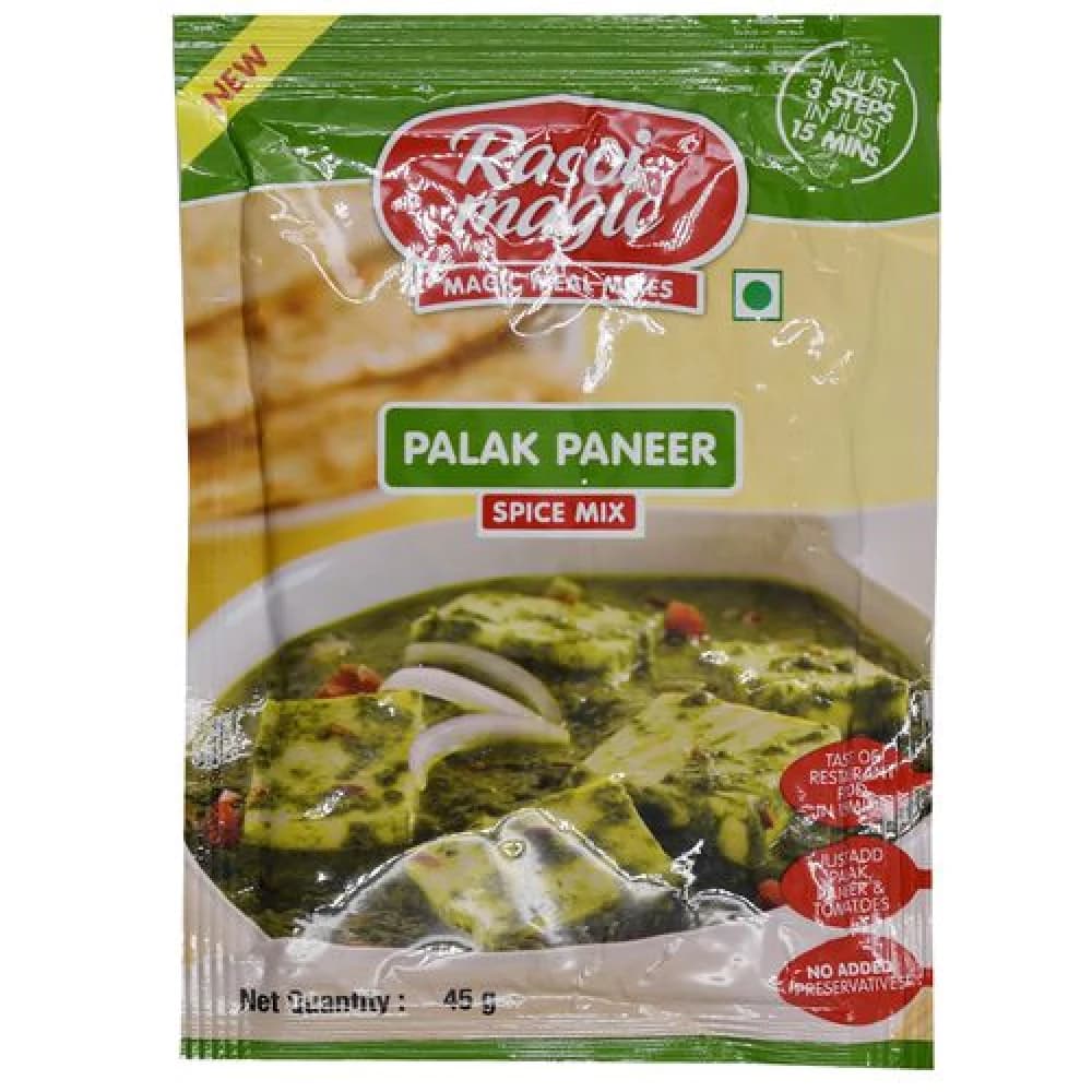 Buy Rasoi Magic Palak Paneer Spice Mix Online - OLRAA Indian Snacks
